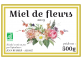 autocollant Miel de fleurs 2019