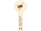 Miel de printemps - étiquette rond avec scellé à personnaliser