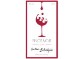 Pinot noir autocollant à personnaliser