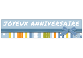 Étiquettes Joyeux Anniversaire