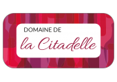 Étiquette adresse caviste "domaine de la citadelle"