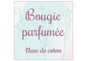 Sticker bougie parfumée à personnaliser en ligne