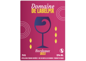 Autocollant bouteille de vin 75 cl à personnaliser en ligne