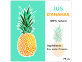 Jus d'Ananas 100% naturel