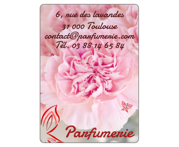 Parfumerie rose