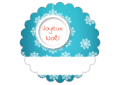 Joyeux Noël et encart pour le nom