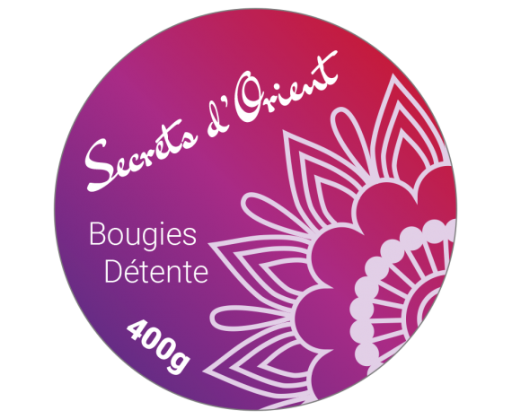 Bougies "Secret d'Orient"