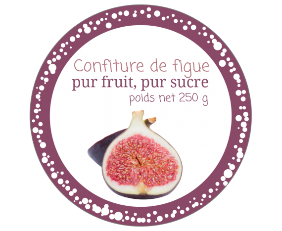 Confiture de figue 250g