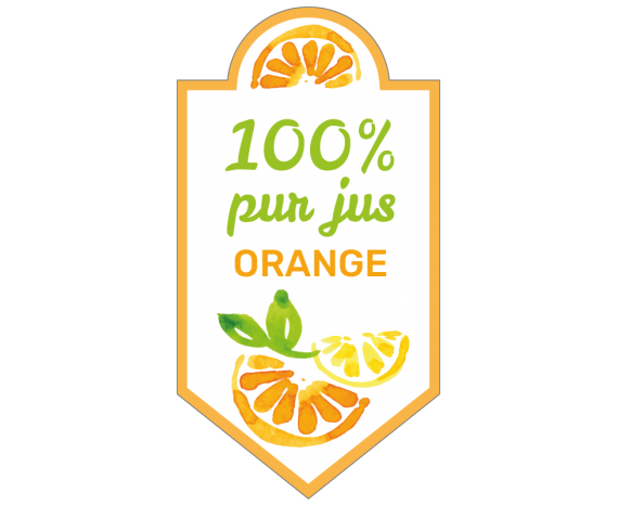 100% pur jus d'orange