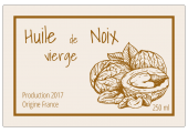 Huile de noix vierge