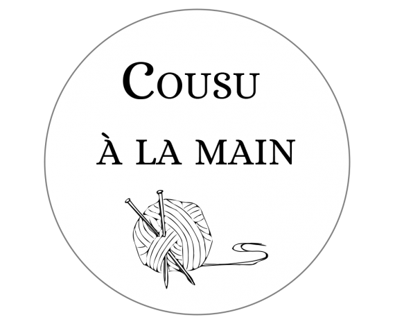 Étiquettes Cousu à la main