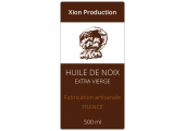 Étiquettes adhésives Huile de Noix