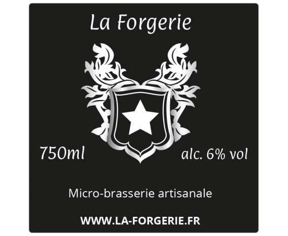 étiquette bière micro brasserie