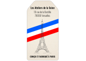étiquette fabrication française personnalisée