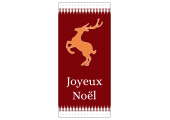 Étiquettes Joyeux Noël avec Renne