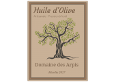 étiquette autocollante huile d'olive