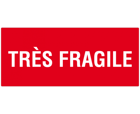 Étiquette très fragile - Autocollants emballage et expédition