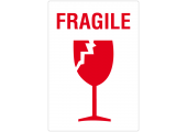 étiquette verre fragile