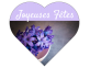 Étiquettes "Joyeuses Fêtes" forme coeur multi-usages