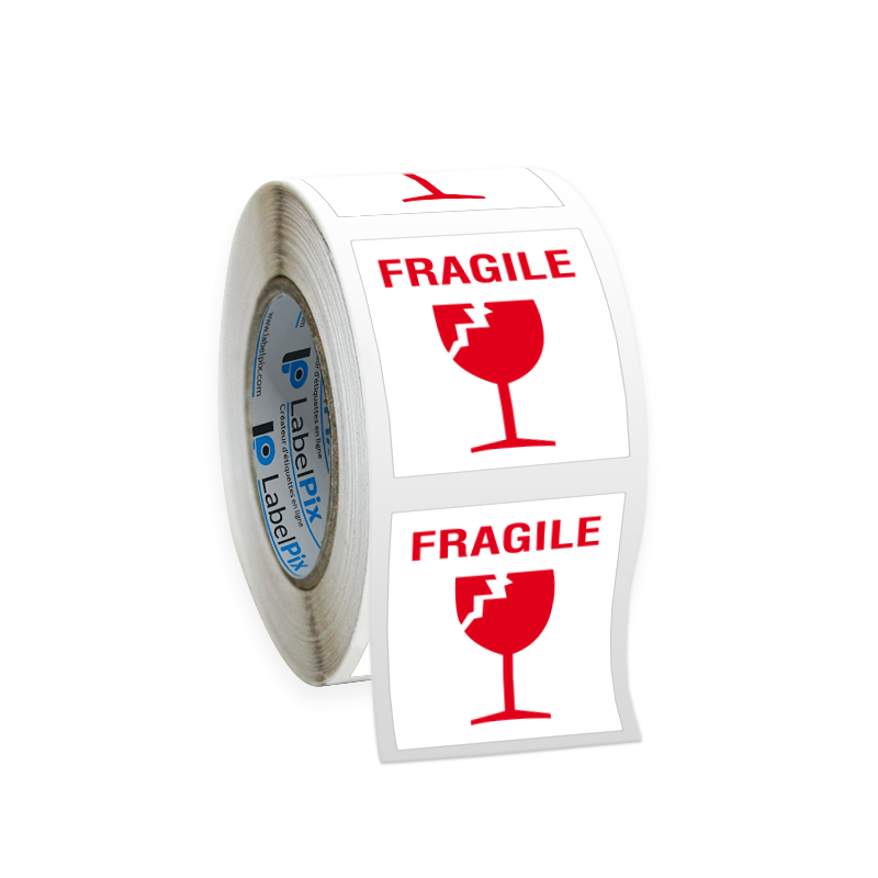 Étiquette fragile image stock. Image du étiquette, fragile - 1787443