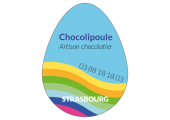 étiquette oeuf chocolat