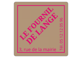 étiquette adhésive boulangerie