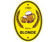 étiquette autocollante bière blonde