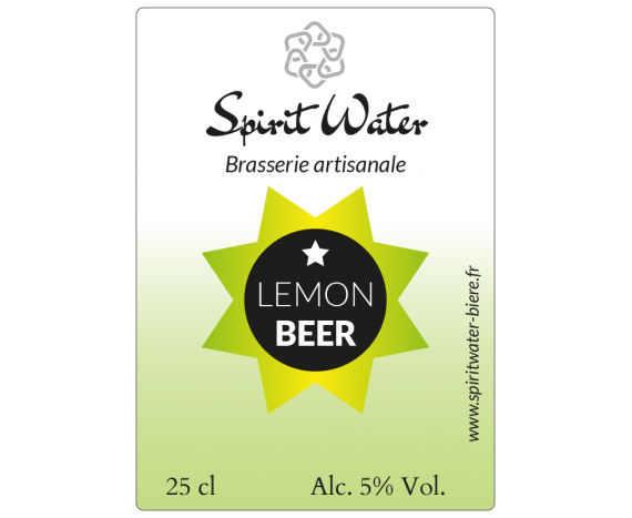 étiquette autocollante bière artisanale