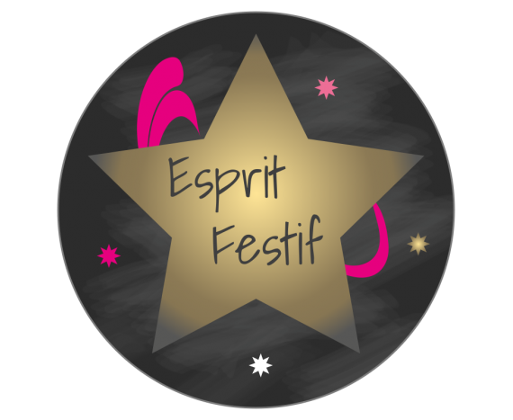 Étiquettes Esprit Festif pour fêtes divers