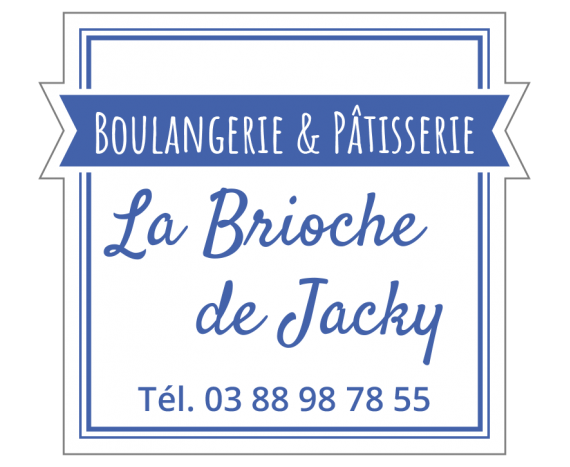 étiquette boulangerie patisserie bleu et blanche