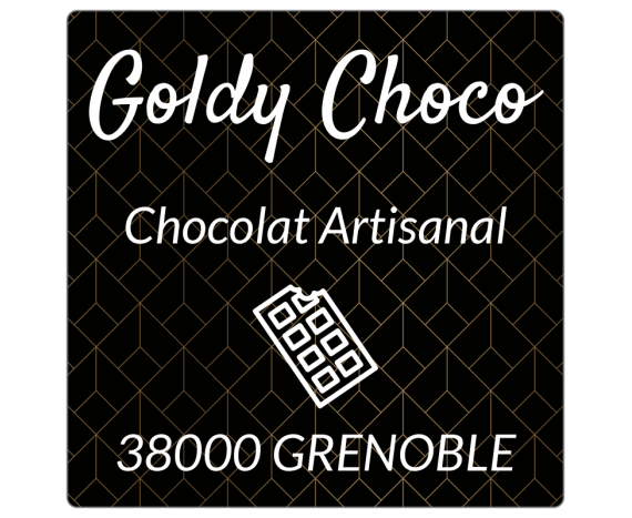 étiquette chocolat artisanal