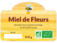 étiquette miel de fleurs