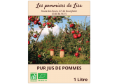 Autocollant jus de pommes 1L