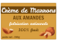 Autocollant personnalisé Crème de Marrons