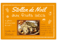 étiquette adhésive Stollen de Noël