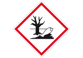 étiquette symbole danger pour l'environnement